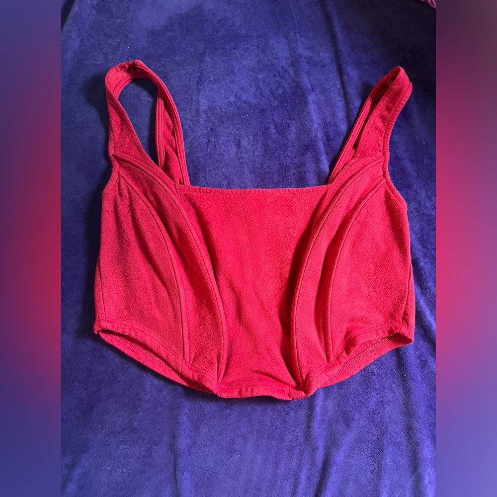 Corset style crop size M/L
